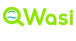 Logo QWasi VERDE - Negativo